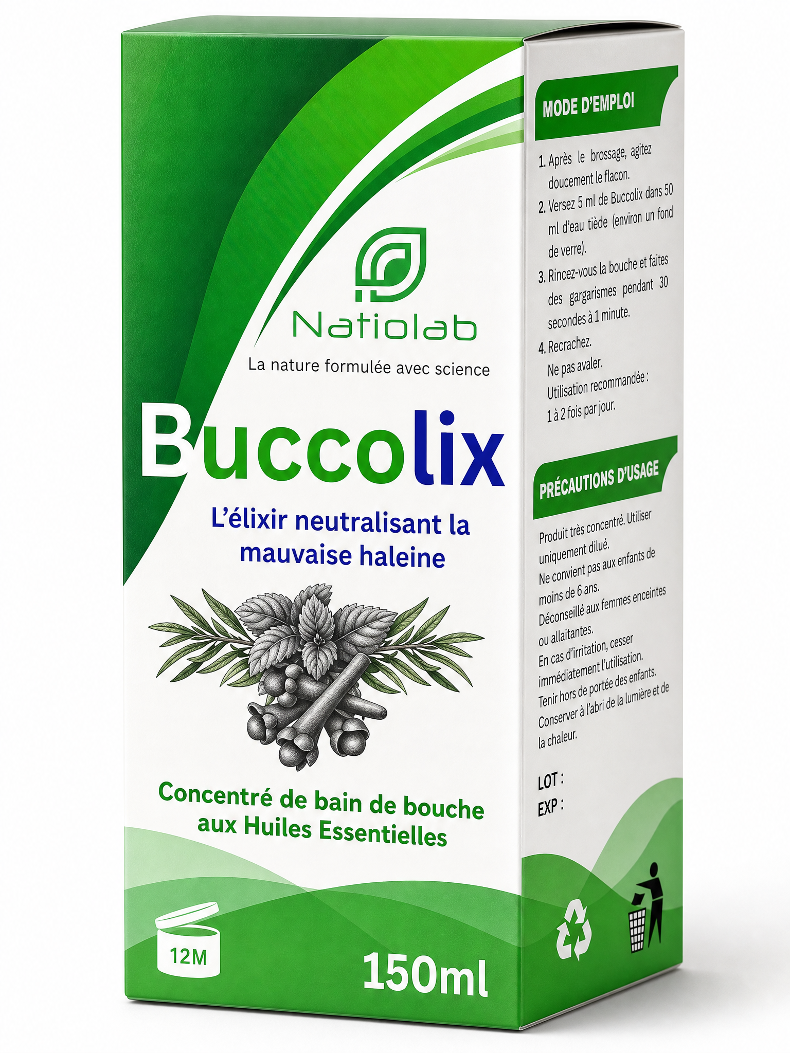 Packaging BUCCOLIX