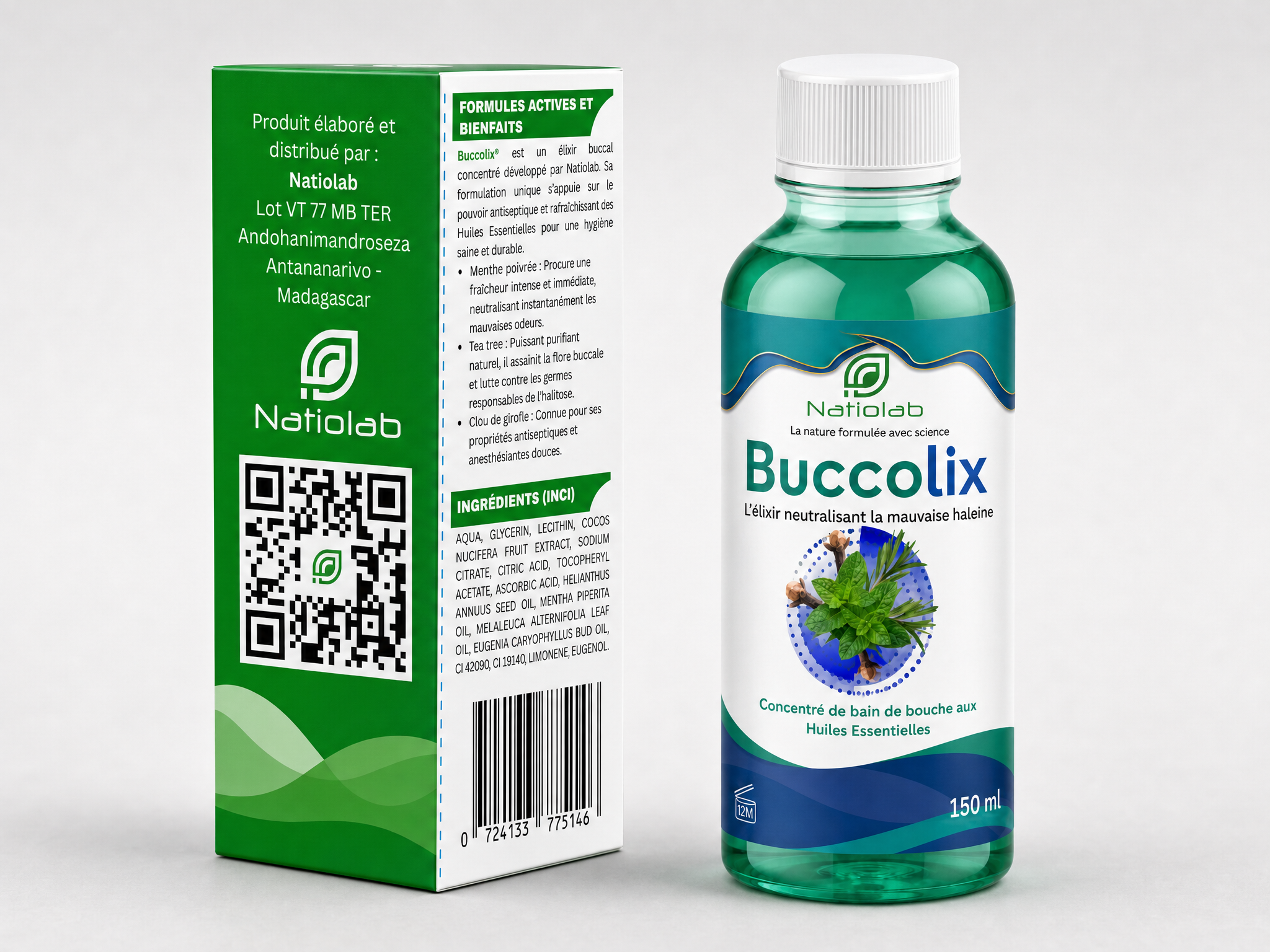 Produit BUCCOLIX complet